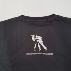 The Clinch Fight Shop Logo Charcoal Grey T-Shirt 4 The Clinch Fight Shop Logo Charcoal Grey T-Shirt -Boxing Equipment Store 20201228 133559