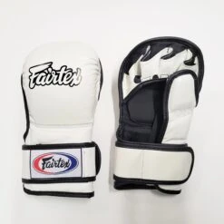 Fairtex FGV15 MMA Sparring Hybrid Gloves White 3 Fairtex FGV15 MMA Sparring Hybrid Gloves White -Boxing Equipment Store 20220724 195335 2