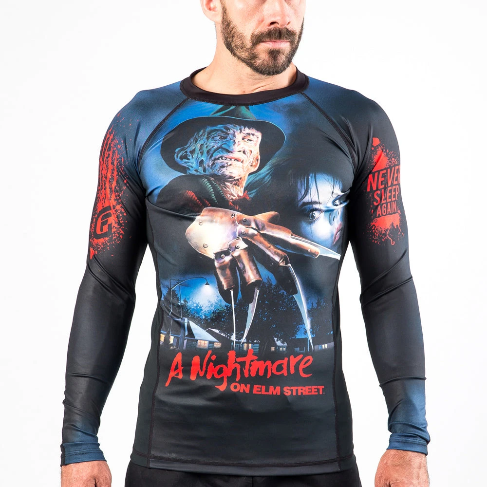 Fusion Fight Gear A Nightmare on Elm Street Rashguard Rash Guard Fusion Fight Gear A Nightmare On Elm Street Rashguard Rash Guard -Boxing Equipment Store A Nightmare on Elm Street Compression Rash Guard Canada