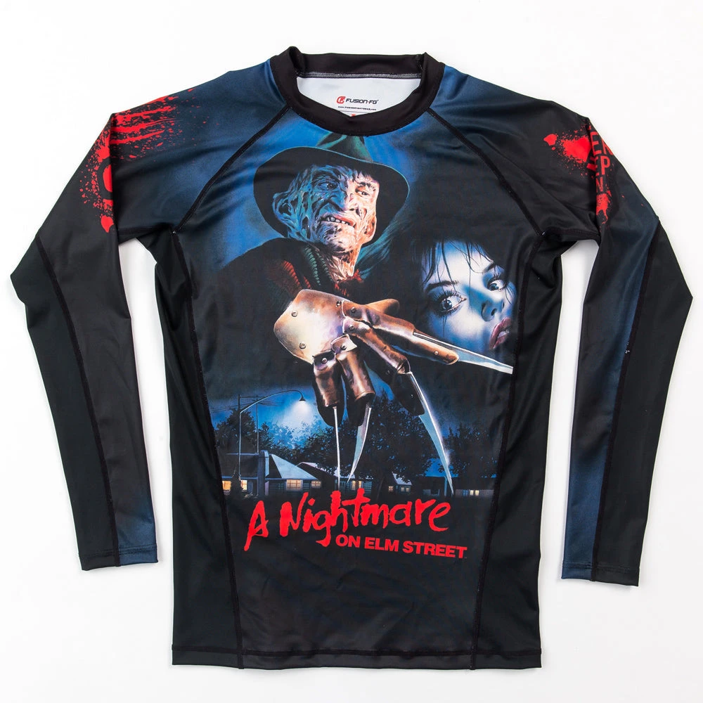 Fusion Fight Gear A Nightmare on Elm Street Rashguard Rash Guard Fusion Fight Gear A Nightmare On Elm Street Rashguard Rash Guard -Boxing Equipment Store A Nightmare on Elm Street Compression Rash Guard Canada 02a1fdd8 2d93 4cda a94a 80a56deffd4c