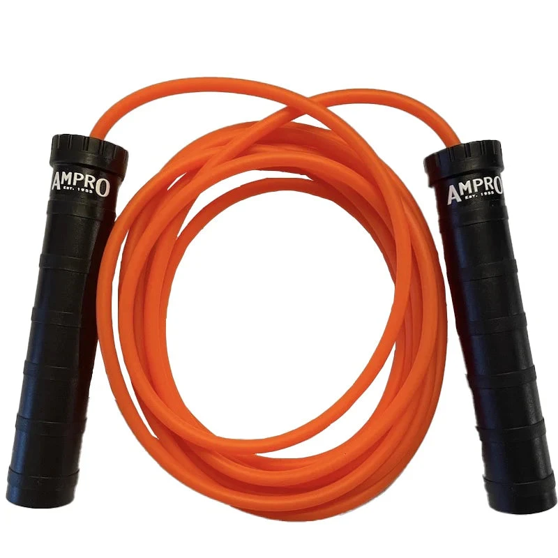 AMPRO Contoured Bearing 10ft Adjustable Jump Rope AMPRO Contoured Bearing 10ft Adjustable Jump Rope -Boxing Equipment Store Ampro Contoured Bearing Handle Jump Rope