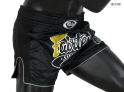 Fairtex Muay Thai Shorts BS1708 Slim Cut Black 4 Fairtex Muay Thai Shorts BS1708 Slim Cut Black -Boxing Equipment Store BS1708 fairtex canada slim cut muay thai shorts edmonton black 2