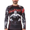 Fusion Fight Gear Bloodsport Rashguard Rash Guard 2 Fusion Fight Gear Bloodsport Rashguard Rash Guard -Boxing Equipment Store Bloodsport rashguard front cropped