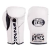 Cleto Reyes Safetec Official Fight Boxing Gloves White