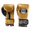 Cleto Reyes Training Velcro Boxing Gloves Solid Gold