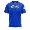 Fairtex Muay Thai Blue Pattern Training T-Shirt -Boxing Equipment Store FairtexCanadaBlueTrainingShirt
