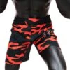 Fairtex MMA Shorts Mellow Black/Red -Boxing Equipment Store FairtexCanadaMMAShortsMellowBlack