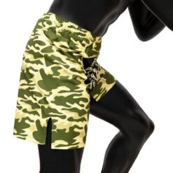 Fairtex MMA Shorts Sandy Camo Green -Boxing Equipment Store FairtexCanadaMMAShortsSandyCamoGreen3