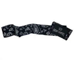 Fight Cartel 180" Hand Wraps Handwraps Various Colours/Designs -Boxing Equipment Store FightCartelblackBandanaHandWraps