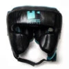 Fortress Boxing Cheek Headgear Head Guard Black/Teal -Boxing Equipment Store FortressBoxingHeadgearblue