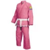 Fuji Sports Kids Childrens Youth BJJ Jiu Jitsu Gi Pink -Boxing Equipment Store Fuji BJJ Jiu Jitsu Pink Gi