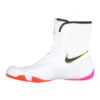 Nike Boxing Machomai 2 SE Mid Shoes Boots White/Crimson Black 1 Nike Boxing Machomai 2 SE Mid Shoes Boots White/Crimson Black -Boxing Equipment Store NikeBoxingCanadaMachomai2SEWhiteBoxingShoes1