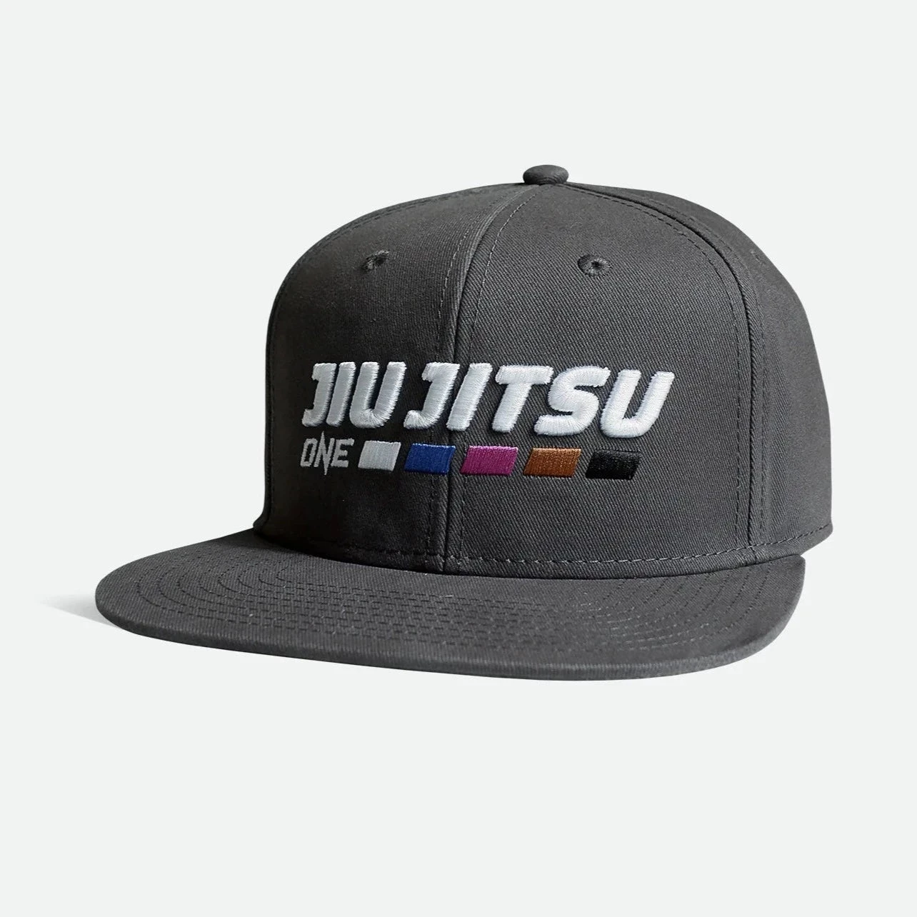 ONE FC Jiu Jitsu 5 Colour Snapback Cap Hat ONE FC Jiu Jitsu 5 Colour Snapback Cap Hat -Boxing Equipment Store ONEChampionshipJiuJitsuSnapbackCapHat
