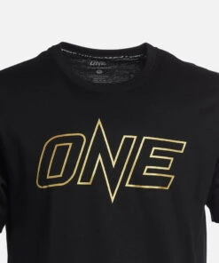 ONE FC Metallic Logo T-Shirt -Boxing Equipment Store ONEChampionshipgoldTShirt3