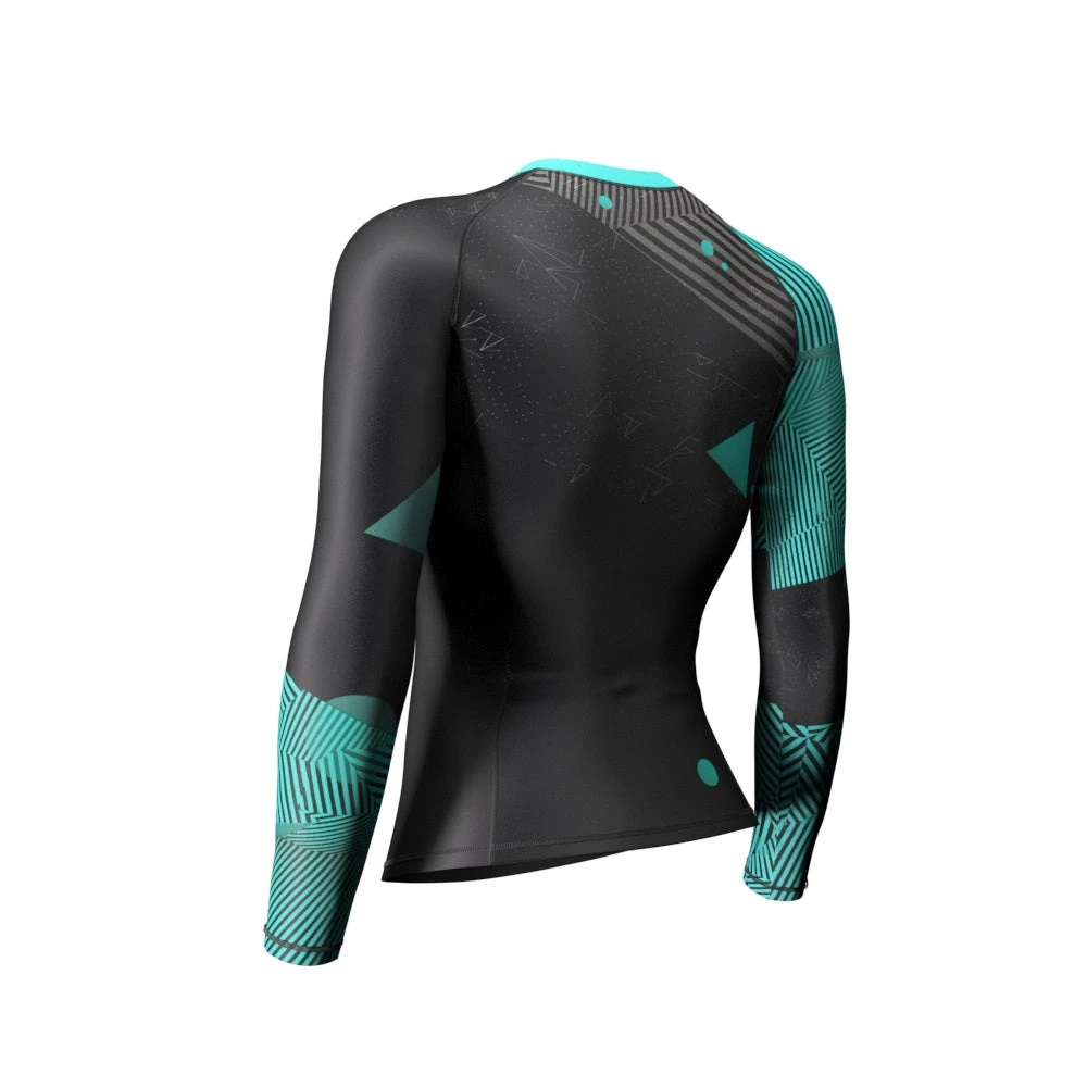 Phalanx Chaos Ladies Compression Rash Guard Rashguard Phalanx Chaos Ladies Compression Rash Guard Rashguard -Boxing Equipment Store