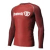 Phalanx Crimson Compression Rash Guard Rashguard -Boxing Equipment Store Phalanx bjj canada rash guard crimson long sleeve