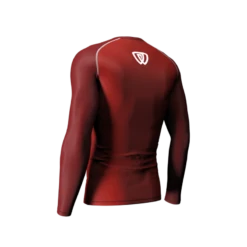 Phalanx Crimson Compression Rash Guard Rashguard -Boxing Equipment Store Phalanx bjj canada rash guard crimson long sleeve 3