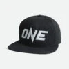 ONE FC White Logo Snapback Cap Hat 1 ONE FC White Logo Snapback Cap Hat -Boxing Equipment Store ProductImage Cap Logo White