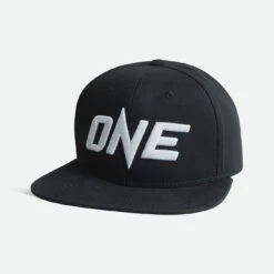 Boxing Equipment Store 6 ONE FC White Logo Snapback Cap Hat