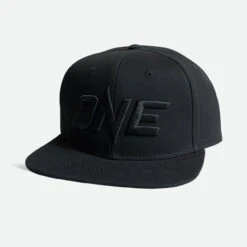 Boxing Equipment Store 8 ONE FC Black Logo Snapback Cap Hat