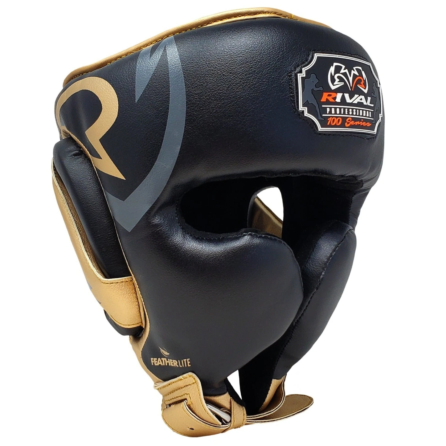 Rival Boxing RHG100 Professional Headgear Black/Gold Rival Boxing RHG100 Professional Headgear Black/Gold -Boxing Equipment Store