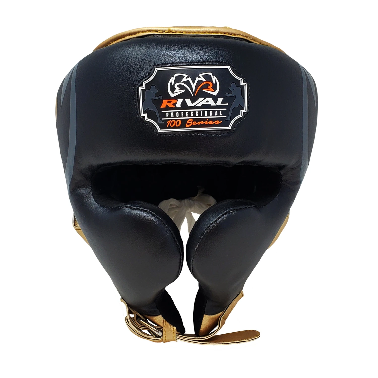 Rival Boxing RHG100 Professional Headgear Black/Gold Rival Boxing RHG100 Professional Headgear Black/Gold -Boxing Equipment Store