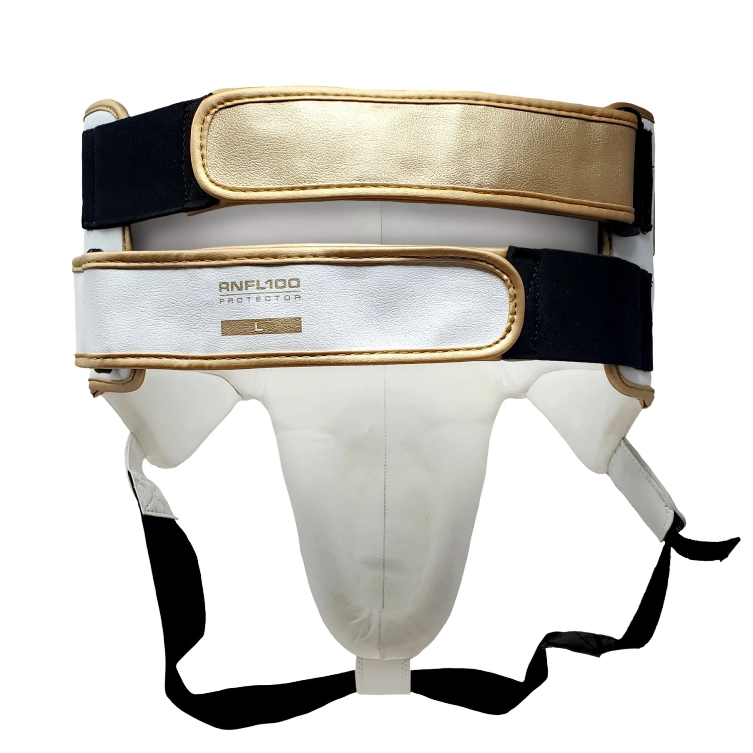 Rival RNFL100 Professional Groin Protector White/Gold Rival RNFL100 Professional Groin Protector White/Gold -Boxing Equipment Store RivalRNFL100ProfessionalProtectorwhitegold3