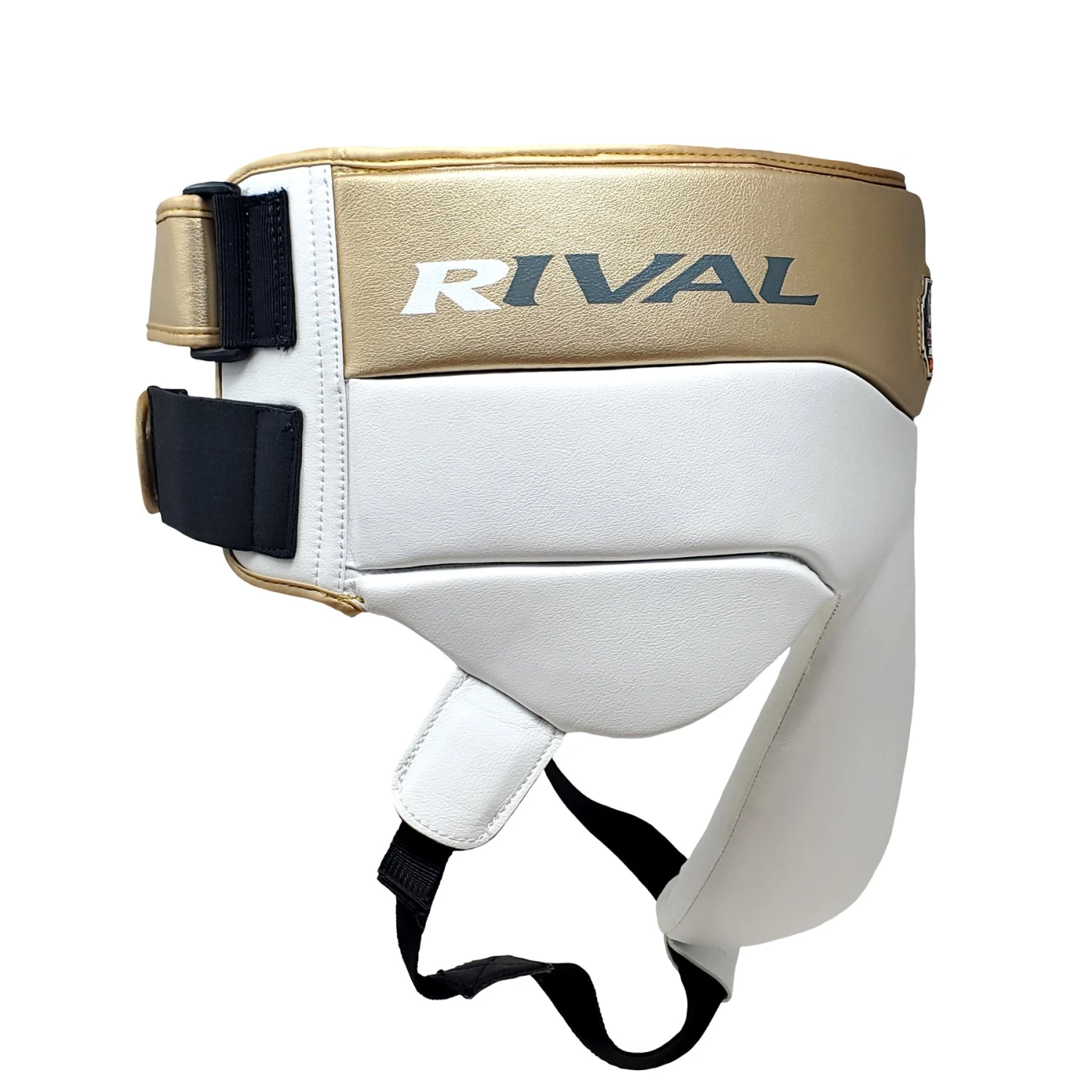 Rival RNFL100 Professional Groin Protector White/Gold Rival RNFL100 Professional Groin Protector White/Gold -Boxing Equipment Store RivalRNFL100ProfessionalProtectorwhitegold4
