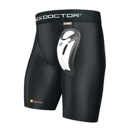 Shock Doctor Compression Shorts & Athletic Groin Cup Combo Black Shock Doctor Compression Shorts & Athletic Groin Cup Combo Black -Boxing Equipment Store SHOCKDOCTORSHORTS
