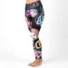 Fusion Fight Gear She-Ra Black Ladies Spats Compression Pants