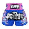 TUFF Muay Thai Shorts Dragonforce Pink Blue -Boxing Equipment Store TUFFMuayThaiBoxingShortscanadapinkblueDragonforce