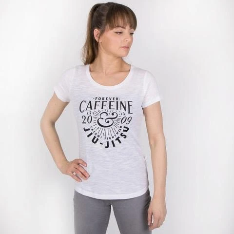 Tatami Fightwear Ladies Caffeine & Jiu Jitsu T-Shirt White (only Small left) Tatami Fightwear Ladies Caffeine & Jiu Jitsu T-Shirt White (only Small Left) -Boxing Equipment Store Tatami Fightwear Canada ladies caffeine tshirt front 1024x1024 c77accc9 2da8 481b acea f7b74ef6a5a7