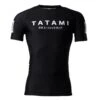 Tatami Fightwear Katakana Short Sleeve Rash Guard Black (only XXL Left) -Boxing Equipment Store Tatami Katakana Rashguard Shortsleeve Black 183