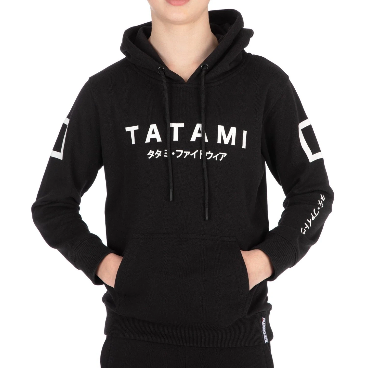 Tatami Fightwear Kids Youth Katakana Hoodie Pullover Tatami Fightwear Kids Youth Katakana Hoodie Pullover -Boxing Equipment Store Tatami Katakanakids jiujitsuHoodie Black