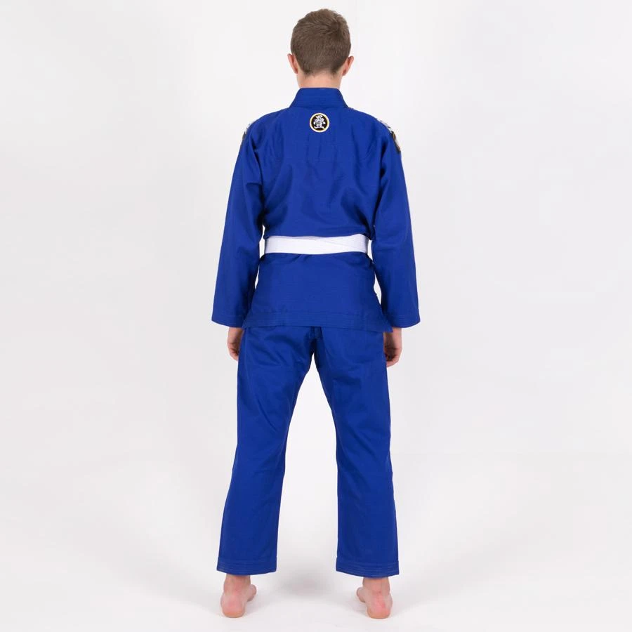 Tatami Fightwear Childrens/Kids Nova Jiu Jitsu Gi Blue FREE White Belt Tatami Fightwear Childrens/Kids Nova Jiu Jitsu Gi Blue FREE White Belt -Boxing Equipment Store TatamikidsBJJGICANADAabsolutebluekids