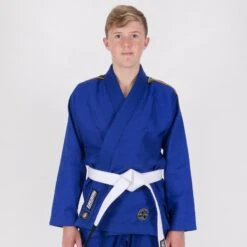 Tatami Fightwear Childrens/Kids Nova Jiu Jitsu Gi Blue FREE White Belt