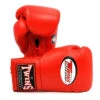 Twins BGLL-1 Muay Thai Lace-Up Boxing Gloves Red -Boxing Equipment Store Twins bgll red lace up gloves canada