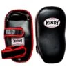 Windy Curved Leather Thai Kick Pads KP-8 Medium Velcro Black/Red 1 Windy Curved Leather Thai Kick Pads KP-8 Medium Velcro Black/Red -Boxing Equipment Store WindyMuayThaiCurvedKickPadsKP 8BlackRed2