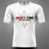 Windy Muay Thai White Short Sleeve T-Shirt -Boxing Equipment Store Windymuaythaiwhitetshirt