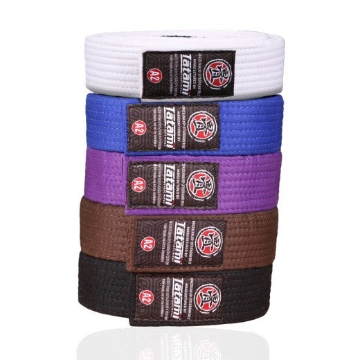 Tatami Fightwear Jiu Jitsu BJJ Rank Gi Belt - All Colour Tatami Fightwear Jiu Jitsu BJJ Rank Gi Belt - All Colour -Boxing Equipment Store bjj belt 2
