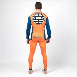 Fusion Fight Gear Dragon Ball Z Goku Rash Guard Rashguard -Boxing Equipment Store dragonballzgokuorangespatspants2 41e8ffbf f376 488d a44d a635f6e636ad