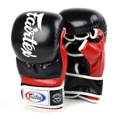 Fairtex FGV18 MMA Super Sparring Hybrid Gloves Red -Boxing Equipment Store fgv18 fairtex mma sparring gloves red 2