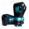 Fortress Boxing SS2.0 Lace-Up Boxing Gloves Black/Teal -Boxing Equipment Store fortressboxinglaceupgloveblackteal1