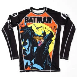 Fusion Fight Gear Batman McFarlene Rashguard Rash Guard