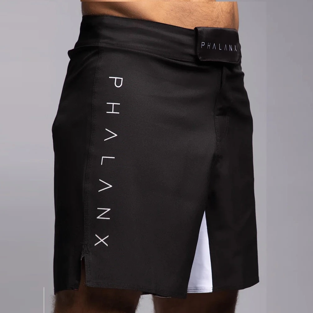 Phalanx Pulsar RIZR Black MMA Grappling BJJ Shorts Phalanx Pulsar RIZR Black MMA Grappling BJJ Shorts -Boxing Equipment Store