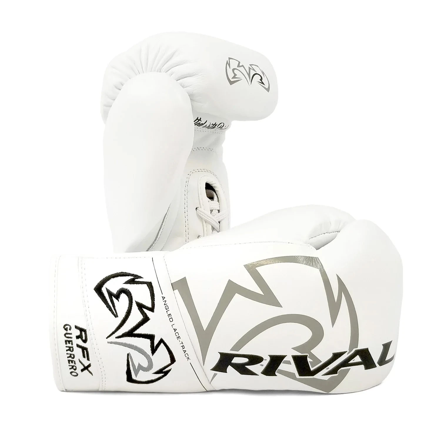 Rival Boxing RFX Guerrero Pro Fight Lace-Up Gloves White Rival Boxing RFX Guerrero Pro Fight Lace-Up Gloves White -Boxing Equipment Store rfx g hdef white 1800x1800 bfd52eee a76f 4c31 ba32 a7663ffcc32e