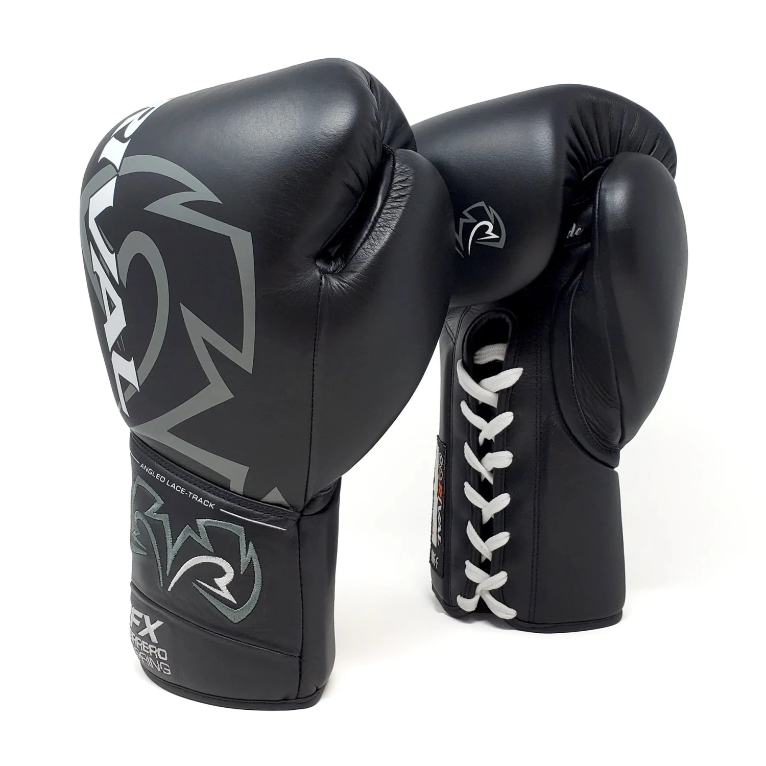 Rival Boxing RFX Guerrero Sparring Gloves Lace-Up Gloves Black Rival Boxing RFX Guerrero Sparring Gloves Lace-Up Gloves Black -Boxing Equipment Store rfxg spar hdef black