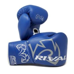 Rival Boxing RFX Guerrero Sparring Gloves Lace-Up Gloves Blue -Boxing Equipment Store rfxg spar hdef blue 01 1800x18002