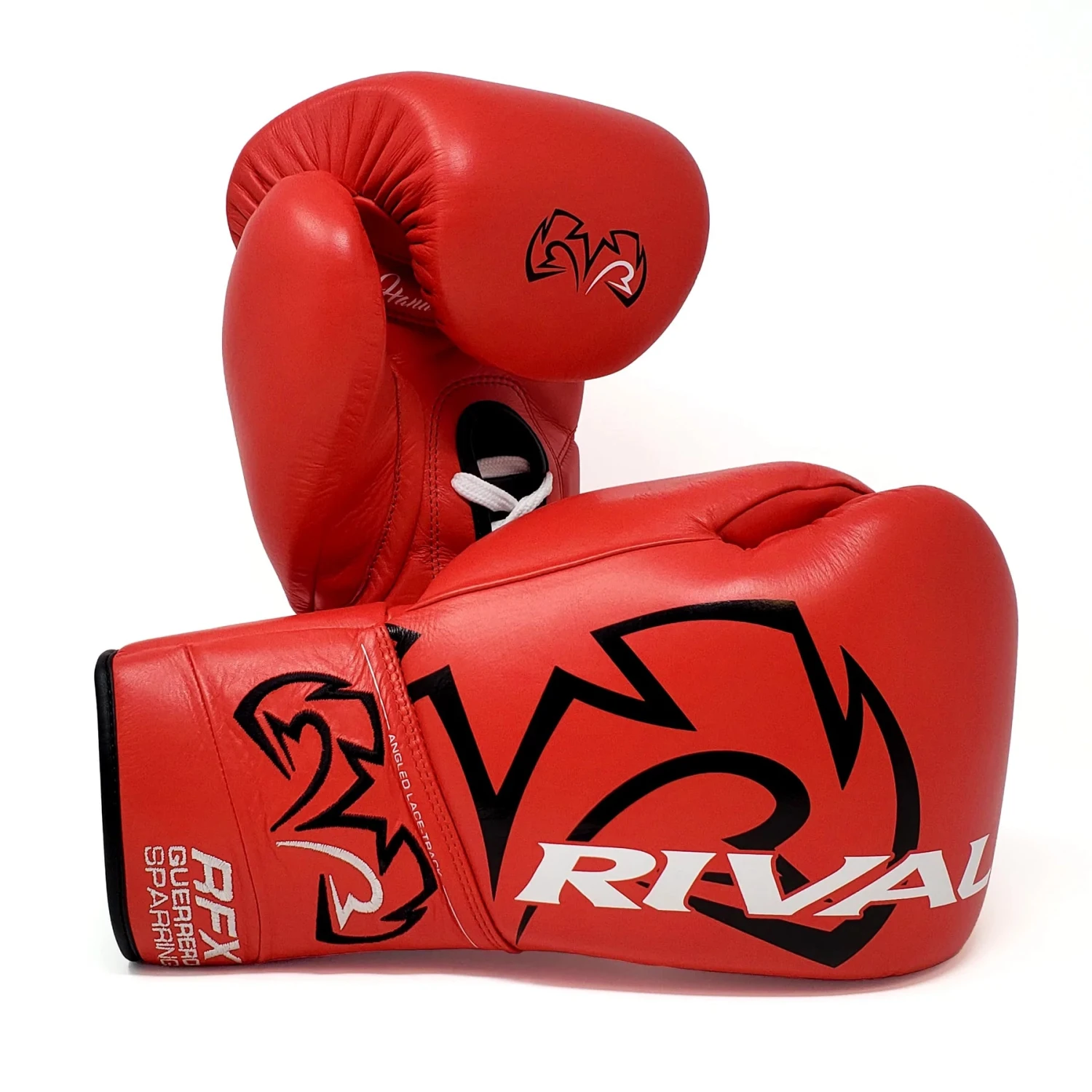 Rival Boxing RFX Guerrero Sparring Gloves Lace-Up Gloves Red Rival Boxing RFX Guerrero Sparring Gloves Lace-Up Gloves Red -Boxing Equipment Store rfxg spar hdef