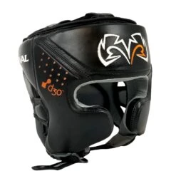 Rival Boxing RHG10 Intelli-Shock Headgear Head Guard Black